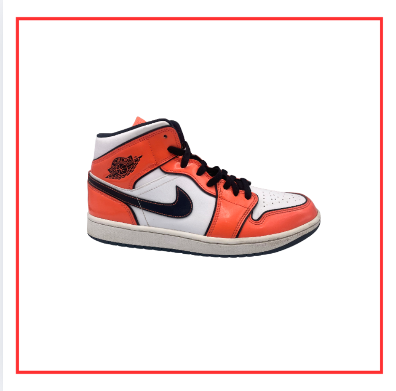 Air Jordan 1 Mid Turf Orange (Preloved) UK 9
