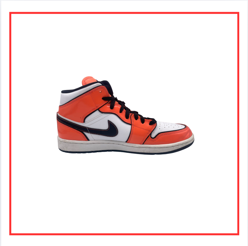 Air Jordan 1 Mid Turf Orange (Preloved) UK 9