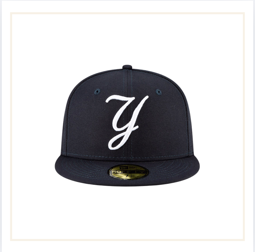 New York Yankees New Era Navy Ligature 59FIFTY Fitted Hat