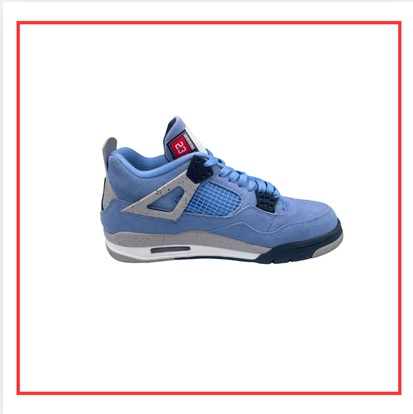 Air Jordan 4 Retro University Blue (2021) (Preloved) UK 7.5