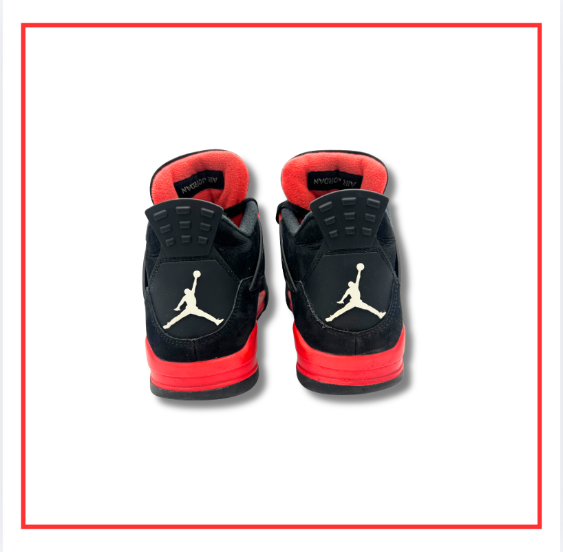 Air Jordan 4 Retro Red Thunder (Preloved) UK 8