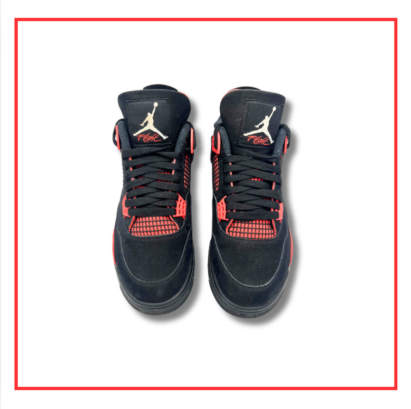 Air Jordan 4 Retro Red Thunder (Preloved) UK 8