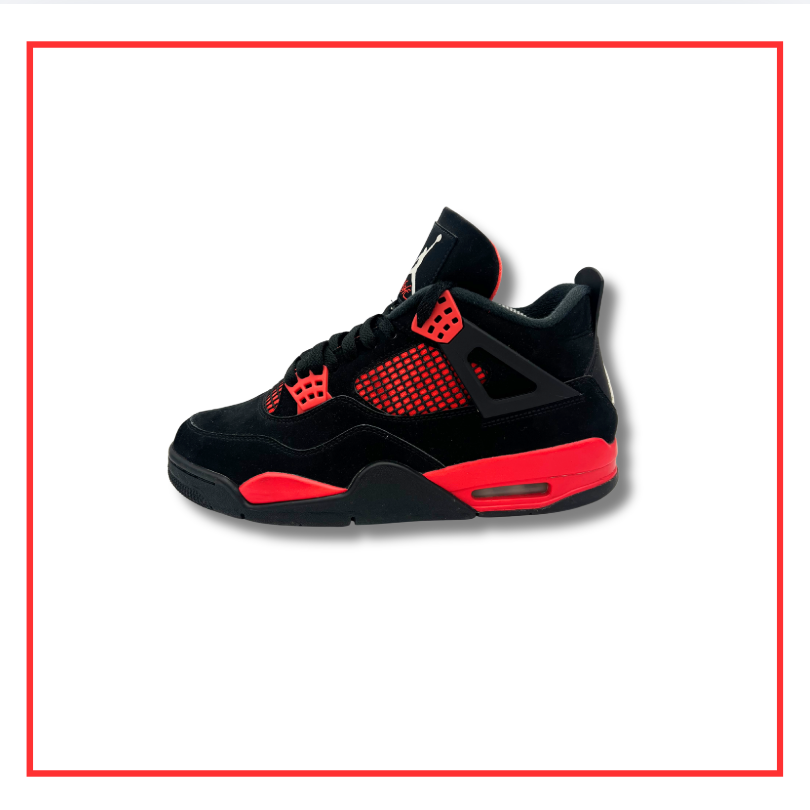 Air Jordan 4 Retro Red Thunder (Preloved) UK 8