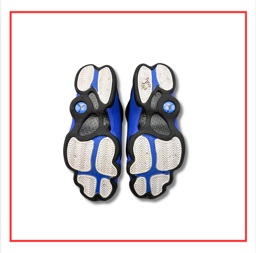 Air Jordan 13 Retro Black Hyper Royal (Preloved) UK 7