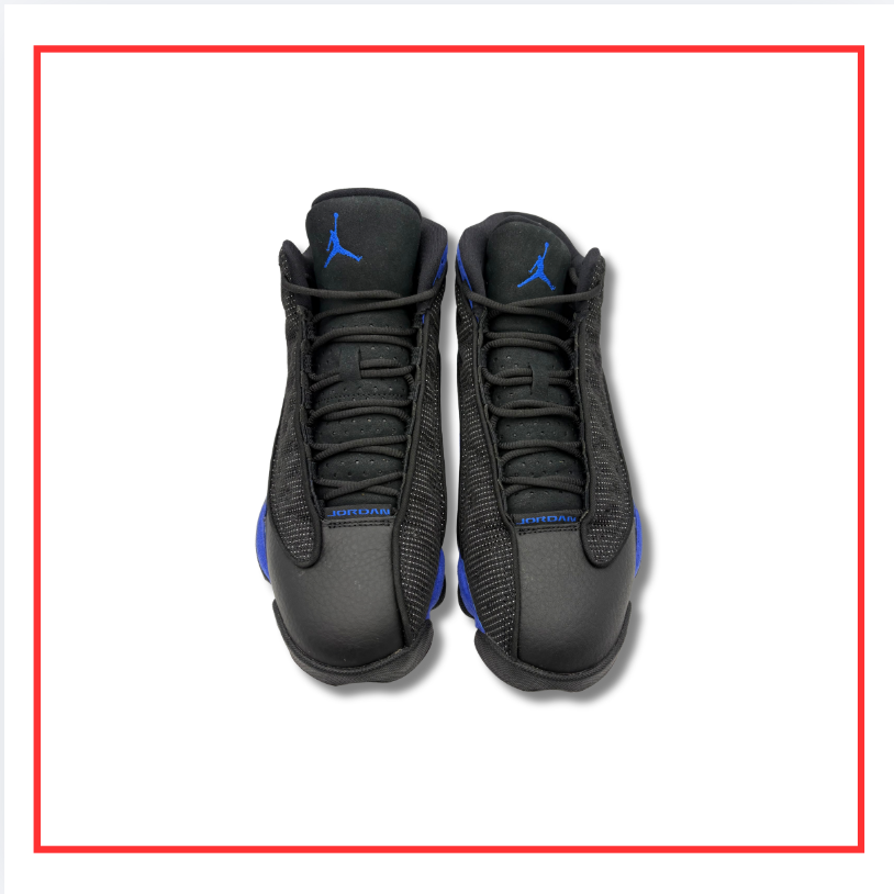 Air Jordan 13 Retro Black Hyper Royal (Preloved) UK 7
