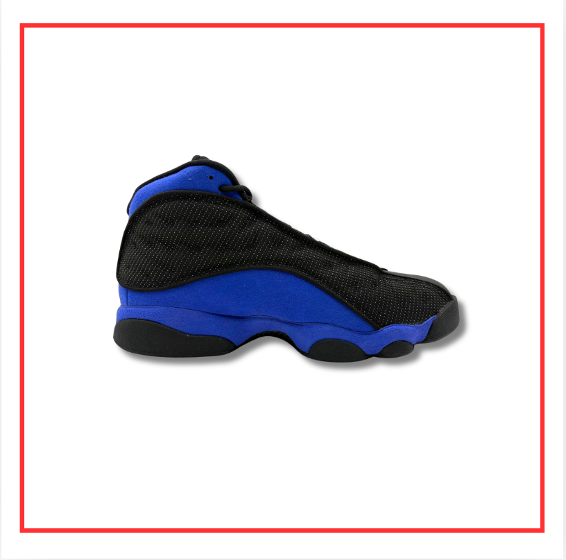 Air Jordan 13 Retro Black Hyper Royal (Preloved) UK 7