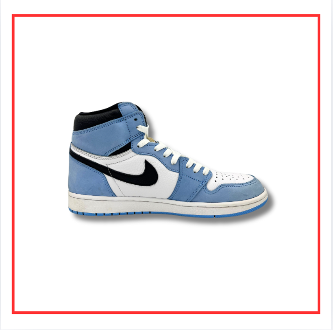 Air Jordan 1 Retro High University Blue (Preloved) UK 9