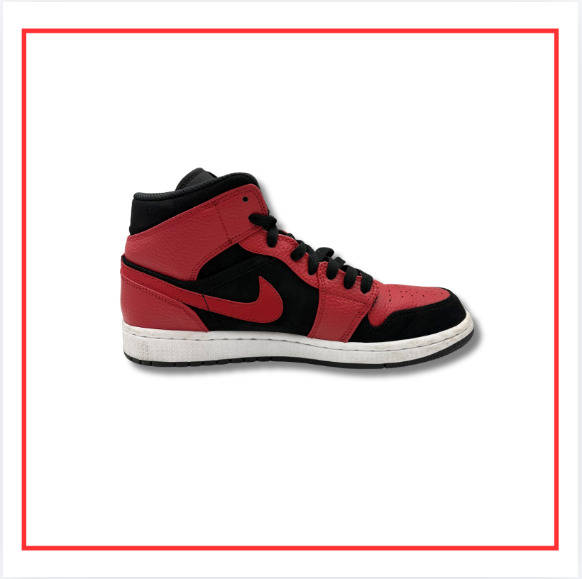 Air Jordan 1 Mid Reverse Bred (Preloved) UK 7