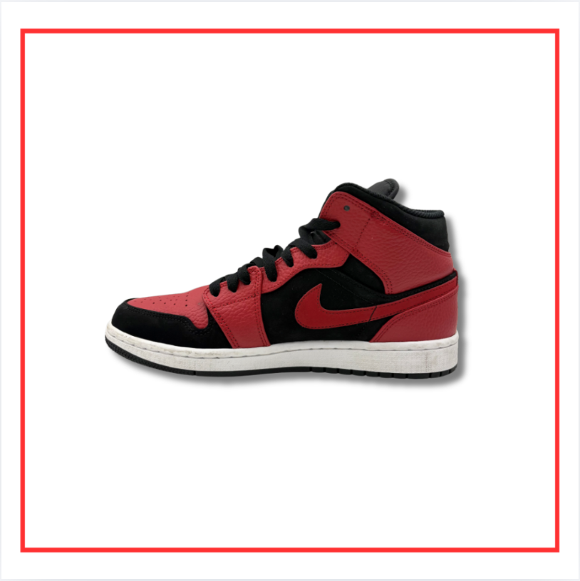 Air Jordan 1 Mid Reverse Bred (Preloved) UK 7