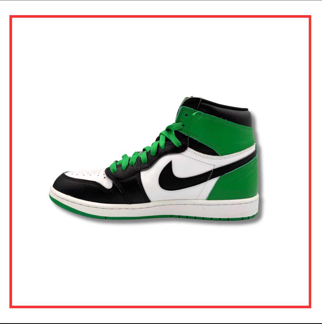 Air Jordan 1 Retro High OG Lucky Green (Preloved) UK 9