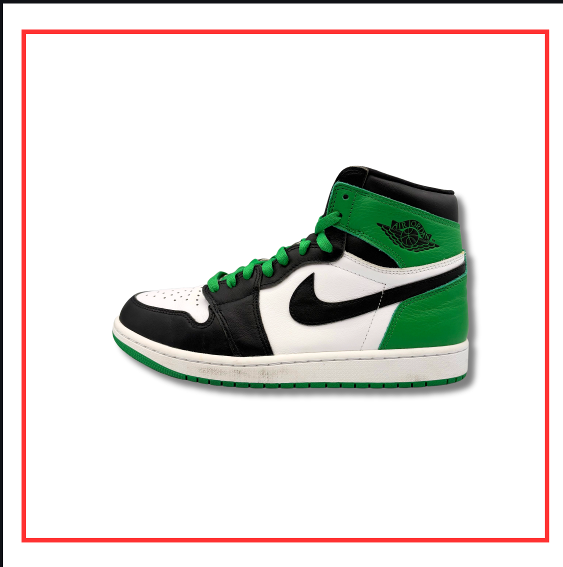 Air Jordan 1 Retro High OG Lucky Green (Preloved) UK 9