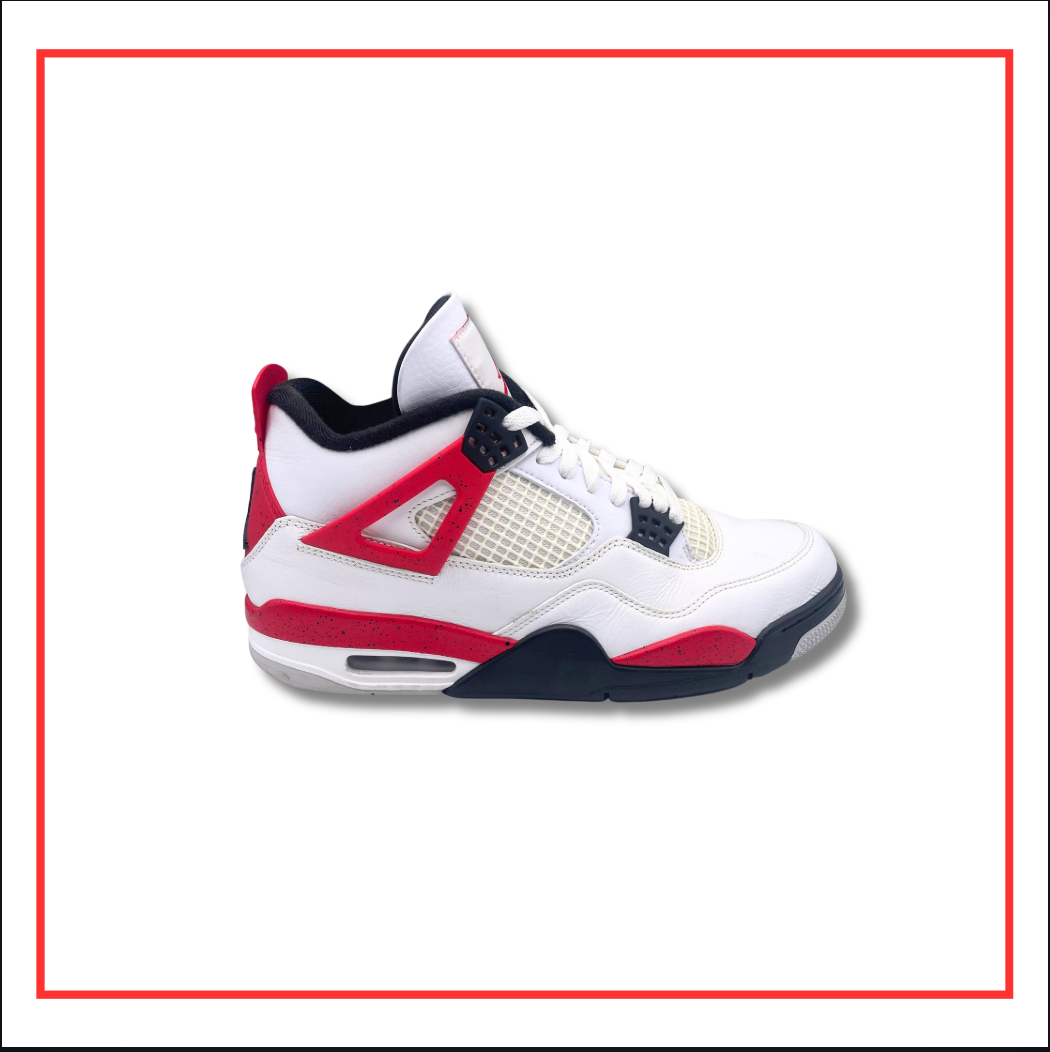 Air Jordan 4 Retro Red Cement (Preloved) UK 9