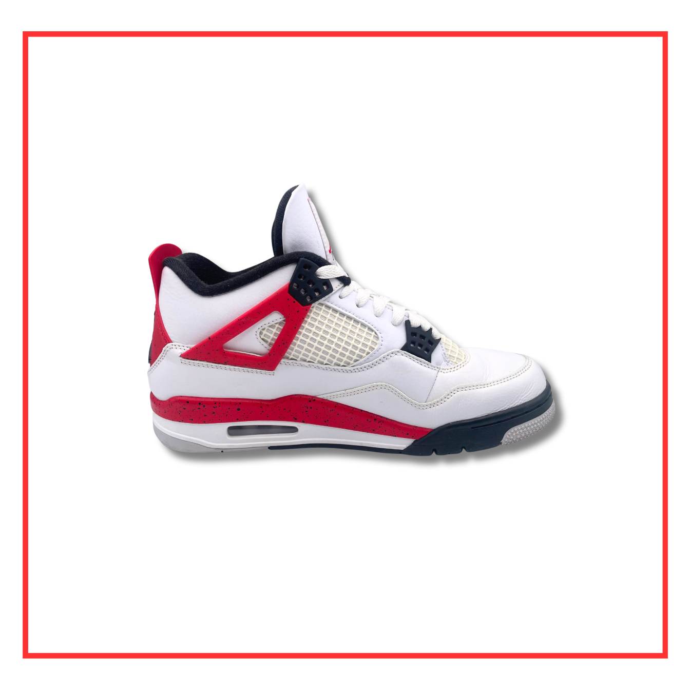 Air Jordan 4 Retro Red Cement (Preloved) UK 9