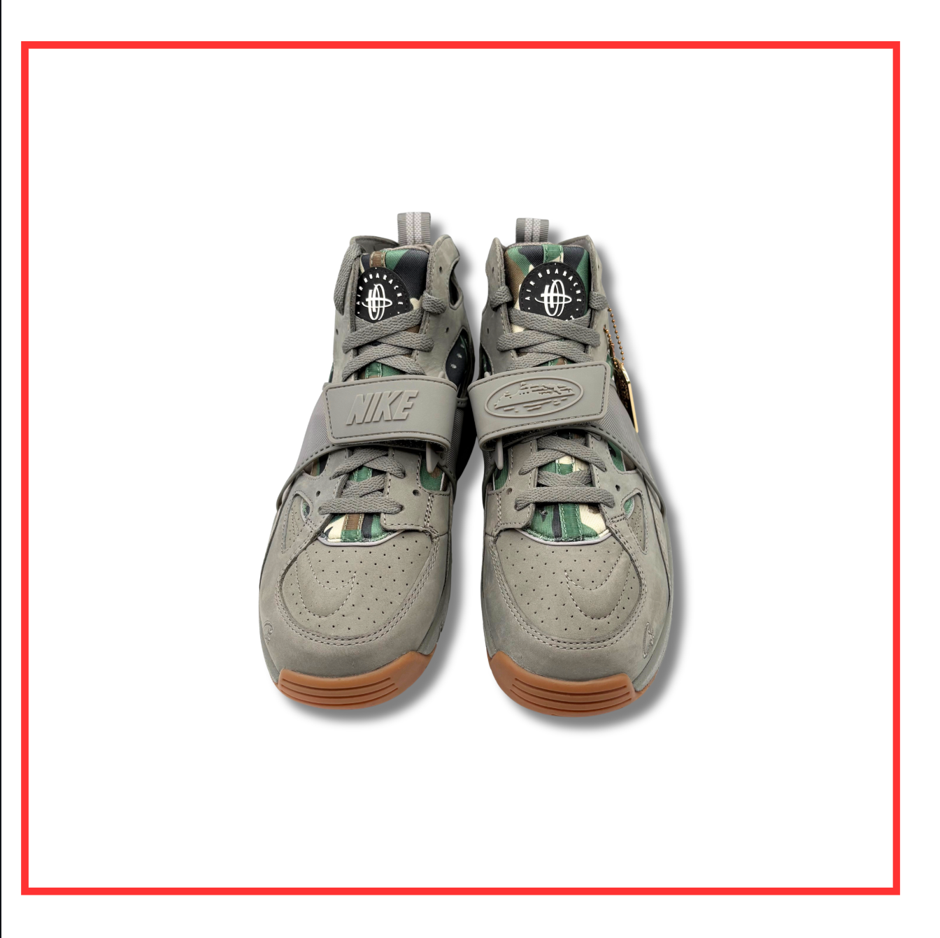 Nike Air Trainer Huarache Corteiz Gully Grey (Preloved) UK 9