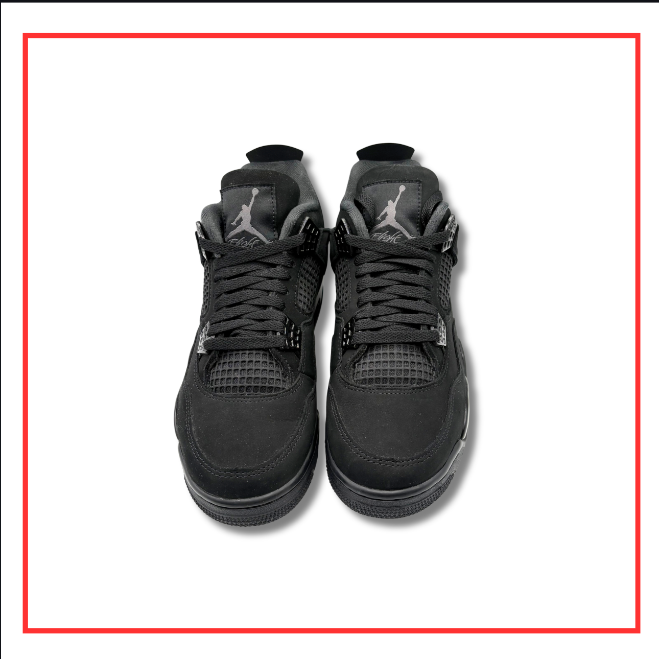 Air Jordan 4 Retro Black Cat (2025) (Preloved) UK 8.5