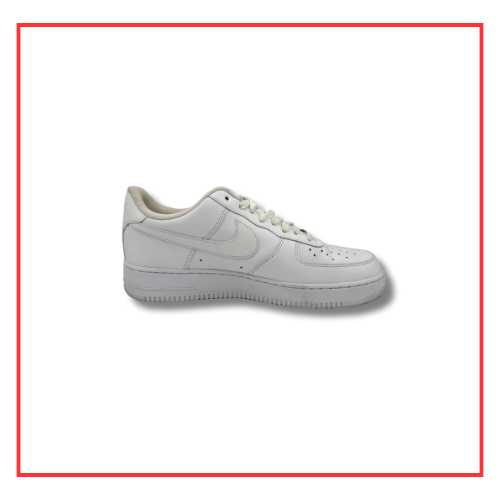Nike Air Force 1 Low '01 Triple White (Preloved) UK 9