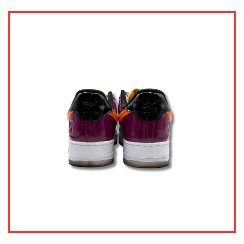 Nike Air Force 1 Low Undefeated Multi-Patent Total Orange (Preloved) UK 9